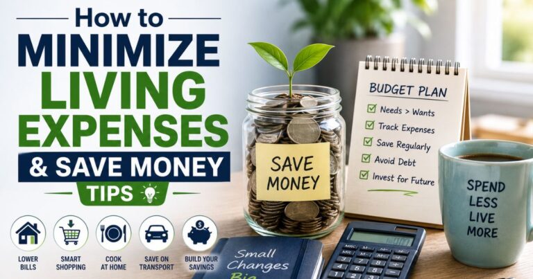 Minimize Living Expenses and Save Money Tips