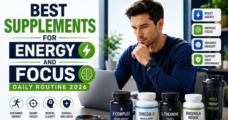 Supplements for Energy and Focus